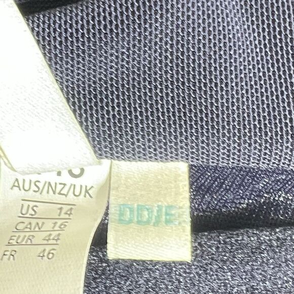 Sea Level Swim Bikini Top Womens Size 14 Blue Swimsuit Nylon Blended NWT - Picture 12 of 13